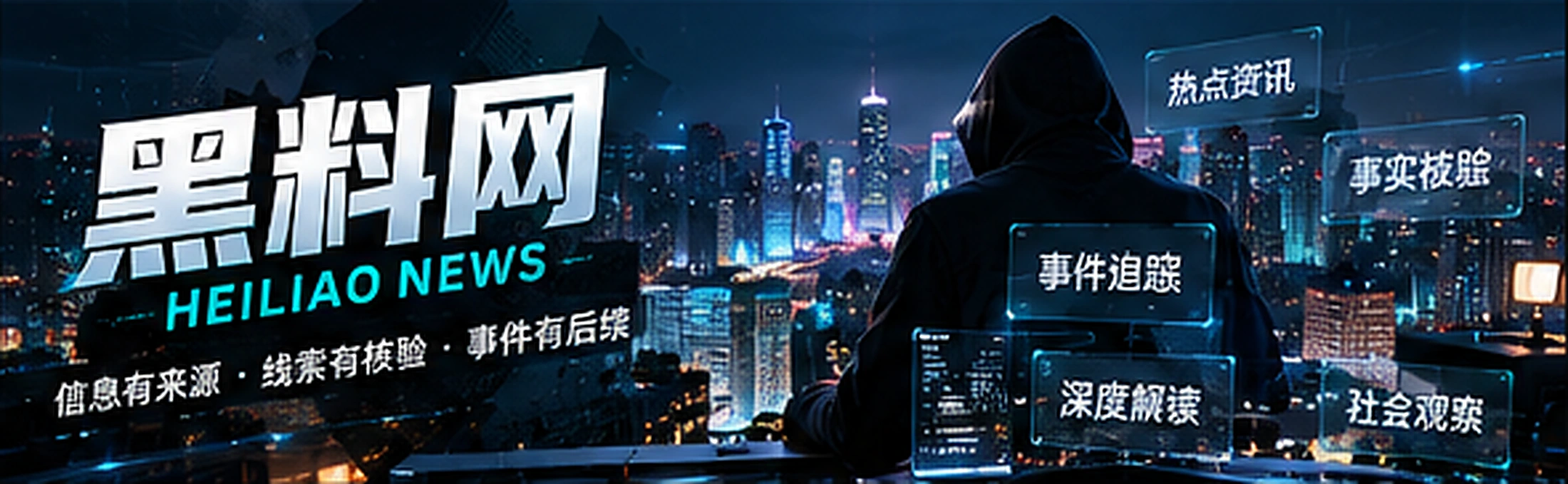 现代城市与信息流概念视觉